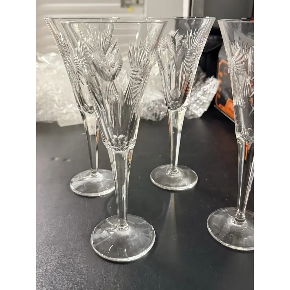 Set Of 4 Waterford Crystal Millennium Series 